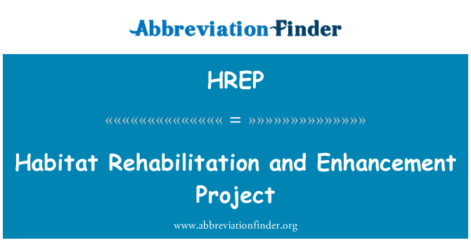 HREP: Habita Reyabilitasyon ak pwojè Amélioration