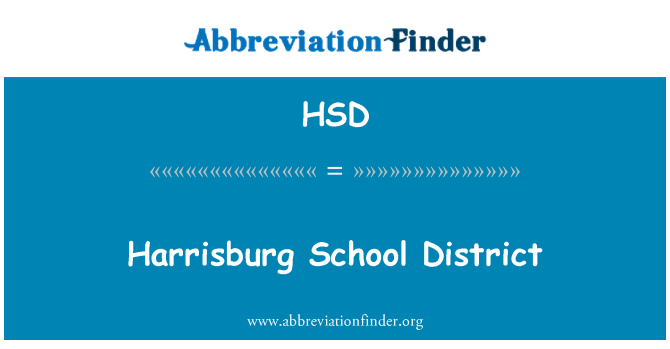 HSD: Harrisburg skoldistrikt