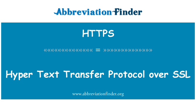 HTTPS: Protokol Pemindahan teks hyper lebih SSL