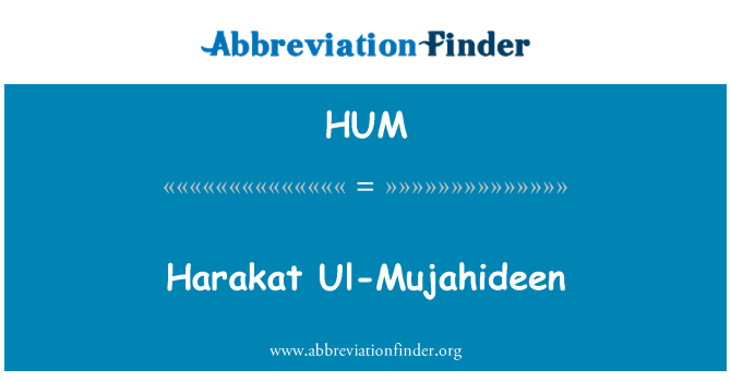 HUM: Harakat Ul-Mujahideen