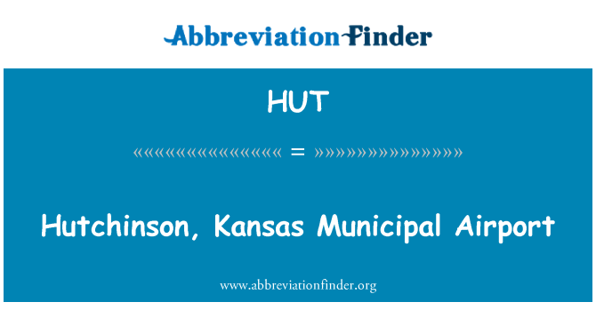 HUT: Hutchinson, केन्सास नगरपालिका हवाई अड्डे