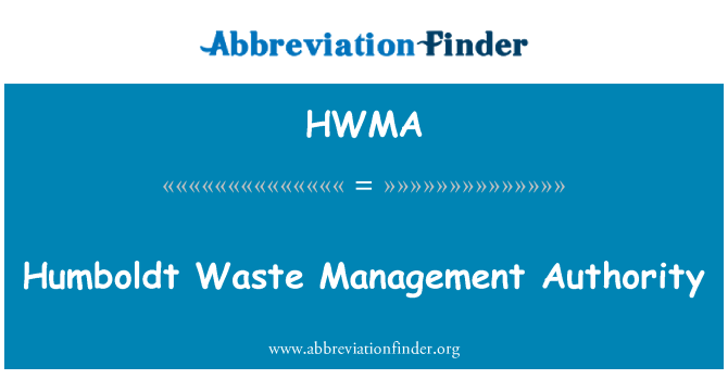 HWMA: اقتدار زائد هومبولت