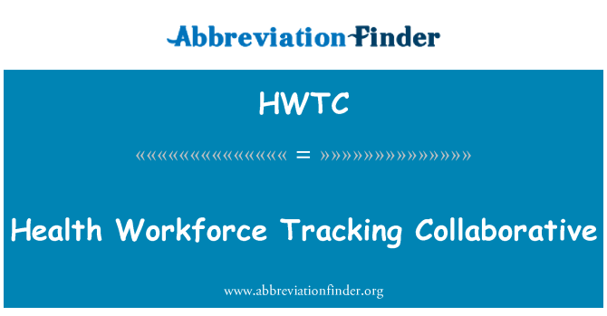 HWTC: Ħaddiema tas-saħħa intraċċar kollaborattiv