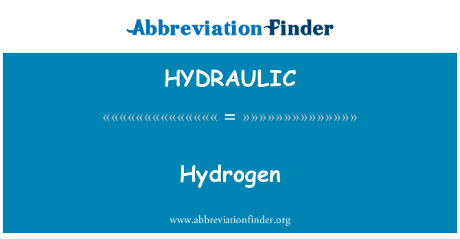 HYDRAULIC: Idwojèn