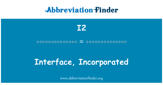 I2: Interfície, incorporat