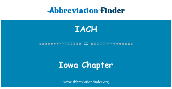 IACH: Kapitolu Iowa