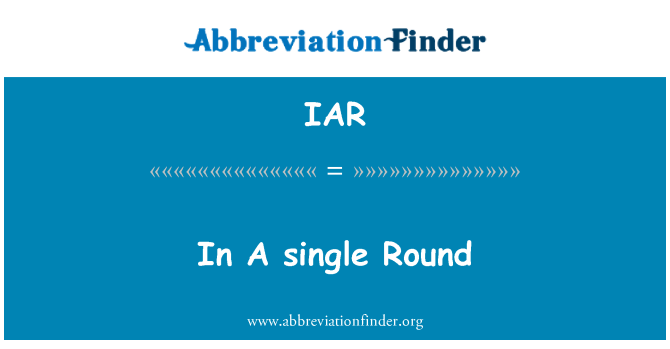 IAR: В един кръг