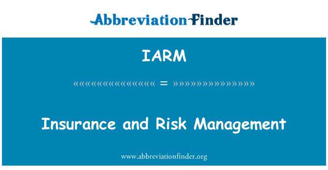 IARM: Asirans Et Risque, Gestion