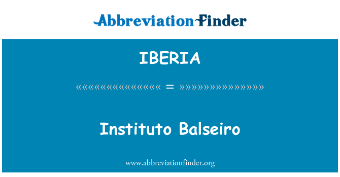 IBERIA: Instituto Balseiro