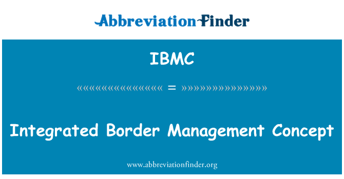 IBMC: Integrirano upravljanje koncept