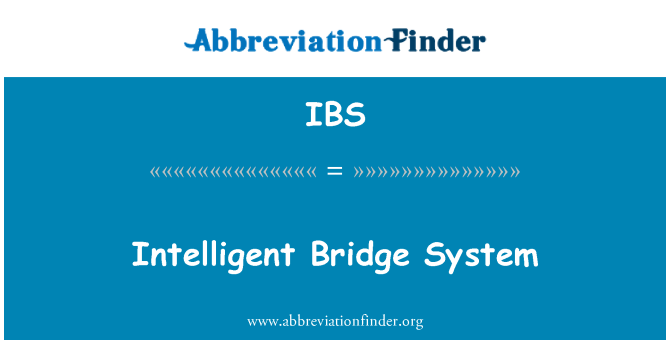 IBS: 智能桥梁系统