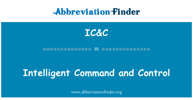 IC&C: คำสั่งที่อัจฉริยะและการควบคุม