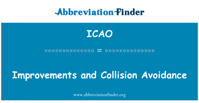 ICAO: 改進和避免碰撞