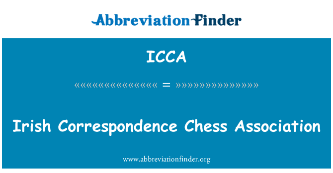 ICCA: Irish Correspondence Chess Association