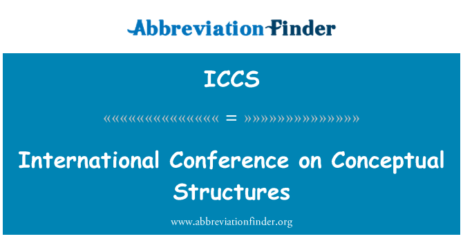 ICCS: Starptautiskā konference par konceptuālo struktūru