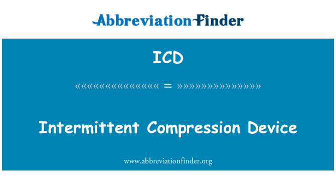 ICD: Периодическое сжатие устройство