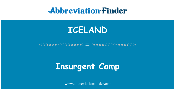 ICELAND: Pobunjeničkim Kamp