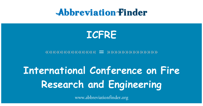 ICFRE: Konferans entènasyonal sou dife rechèch ak