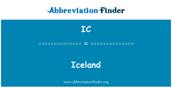 IC: Iceland