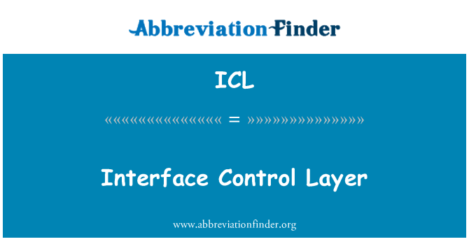 ICL: Arabirim denetim katmanı