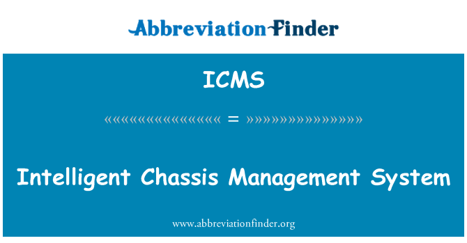 ICMS: Σύστημα διαχείρισης ευφυής σασί