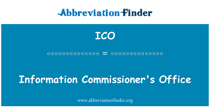 ICO: Informācijas komisāra biroja