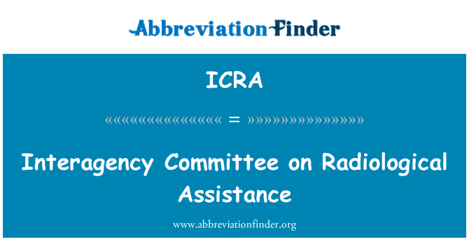 ICRA: Komite interagency sou asistans Radiologique