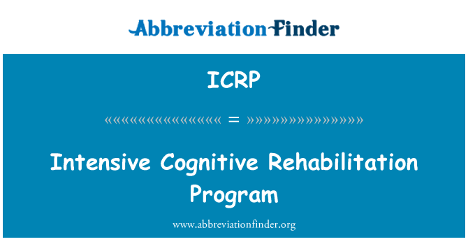 ICRP: Programa de rehabilitació cognitiva intensiva