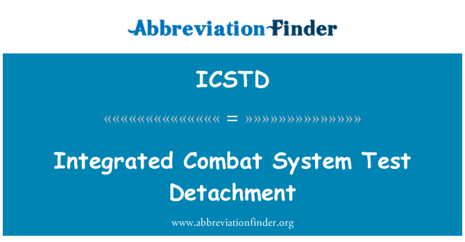 ICSTD: 綜合作戰系統測試支隊