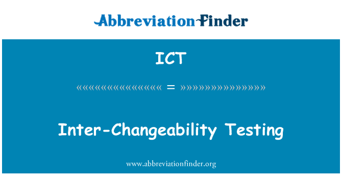 ICT: Ittestjar tal-bidla