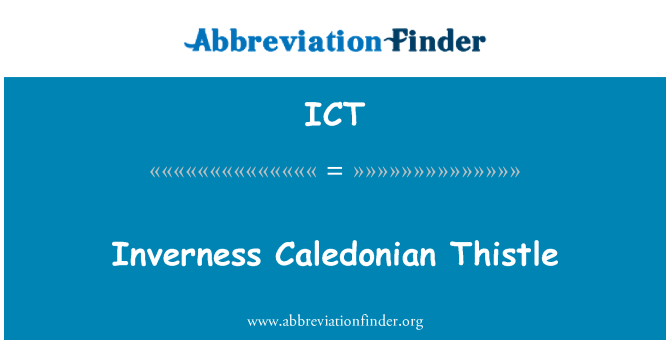 ICT: Inverness Caledonian Thistle