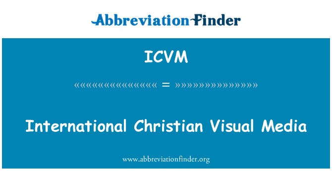 ICVM: Media internasional Christian Visual