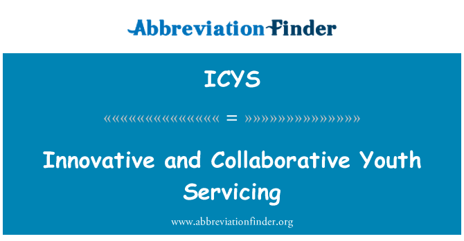 ICYS: นวัตกรรม และความร่วมมือให้บริการเยาวชน