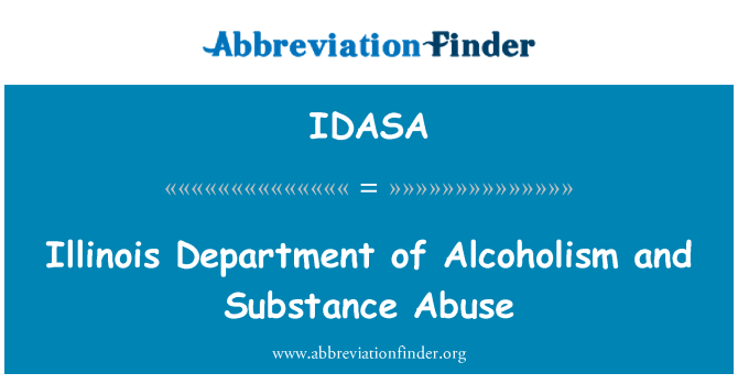 IDASA: إدارة إلينوي للادمان على الكحول، وإساءة استعمال المواد المخدرة