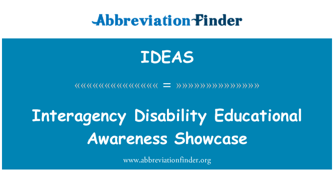 IDEAS: Prezentacja edukacyjnych świadomości niepełnosprawności między organami
