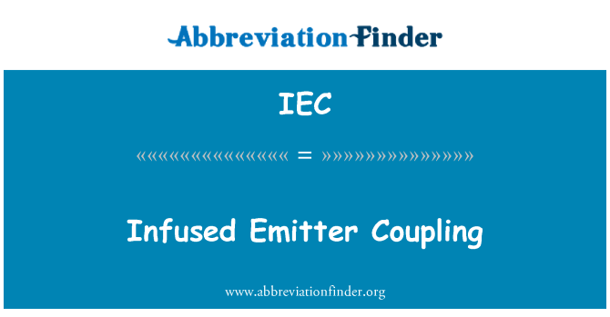 IEC: Infuze emitoru