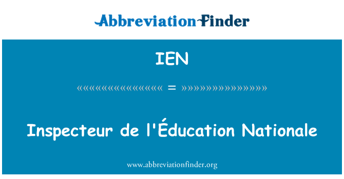 IEN: 視察德教育部全國