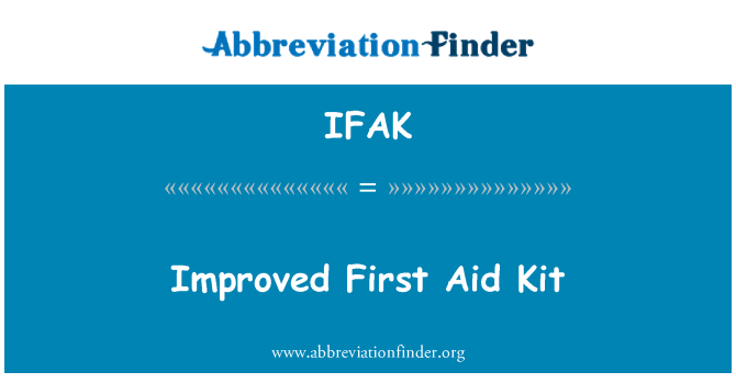 IFAK: Kit mtejba l-ewwel għajnuna