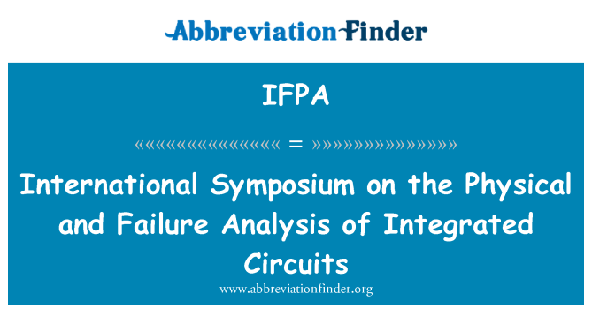 IFPA: Symposium entènasyonal nan fizik ak nan analiz ki dire de sikui yo entegre