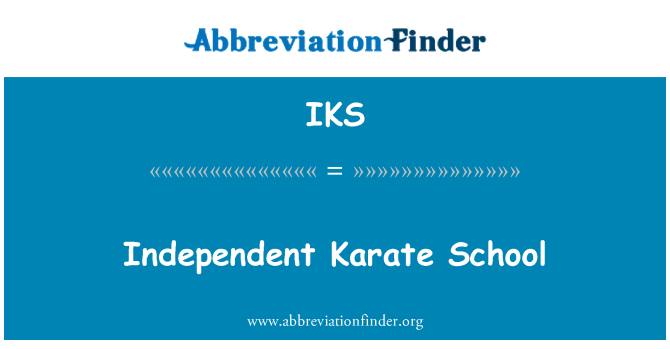 IKS: Independent Karate School