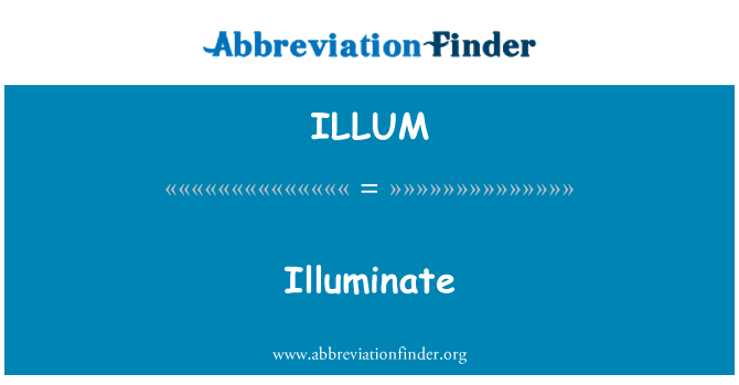 ILLUM: Illuminate