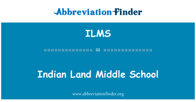 ILMS: Indian peyi Middle School