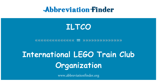 ILTCO: International LEGO Train Club Organization