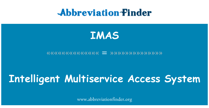 IMAS: Älykäs Multiservice Access System