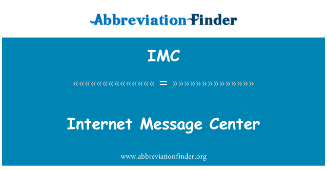 Internet message