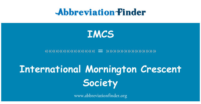 IMCS: Starptautiskā Mornington Crescent Society