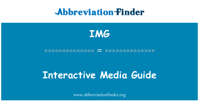 IMG: Guía de medios interactivos