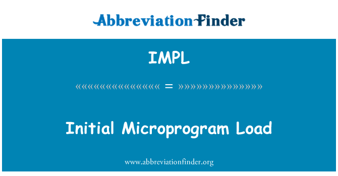 IMPL: Microprogram càrrega inicial