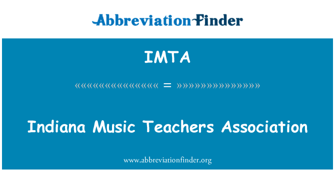 IMTA: Persatuan guru muzik Indiana