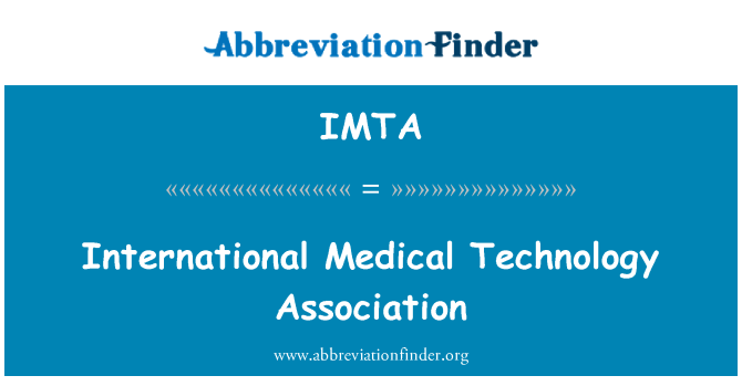 IMTA: Mezinárodní lékařská technologie asociace